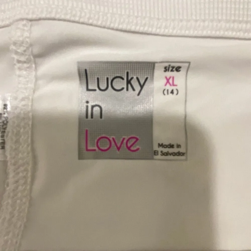 Lucky in love tennis skort women’s size extra large